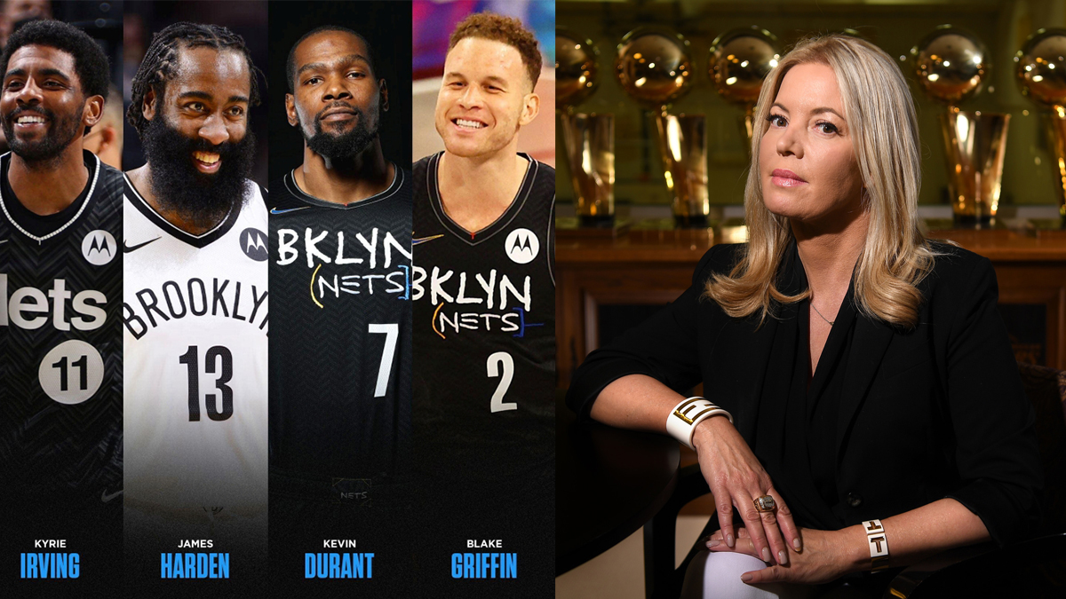 Bà chủ Lakers thách thức Superteam Brooklyn Nets: "Ngon thì nhào vô!"
