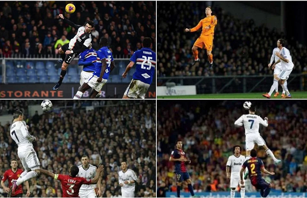 Những cú bật nhảy siêu phàm nhất sự nghiệp của Ronaldo