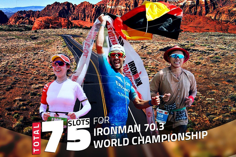 VNG IRONMAN 70.3 Viet Nam lập kỷ lục suất tham dự Giải Vô địch Thế giới
