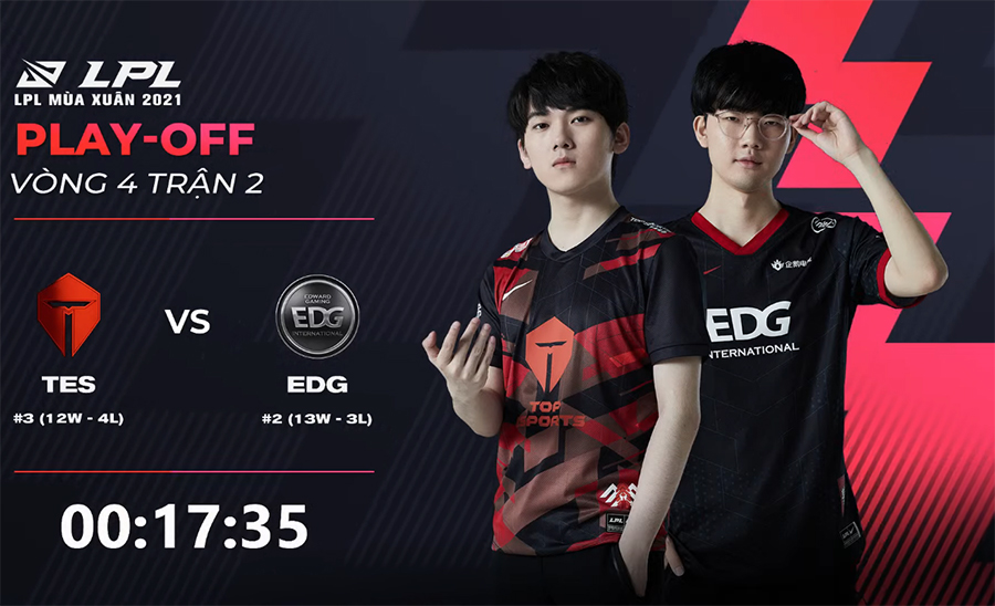 Kết quả Playoffs LPL Mùa Xuân 2021 hôm nay 8/4: EDG vs TES - Lật đổ ngai vàng