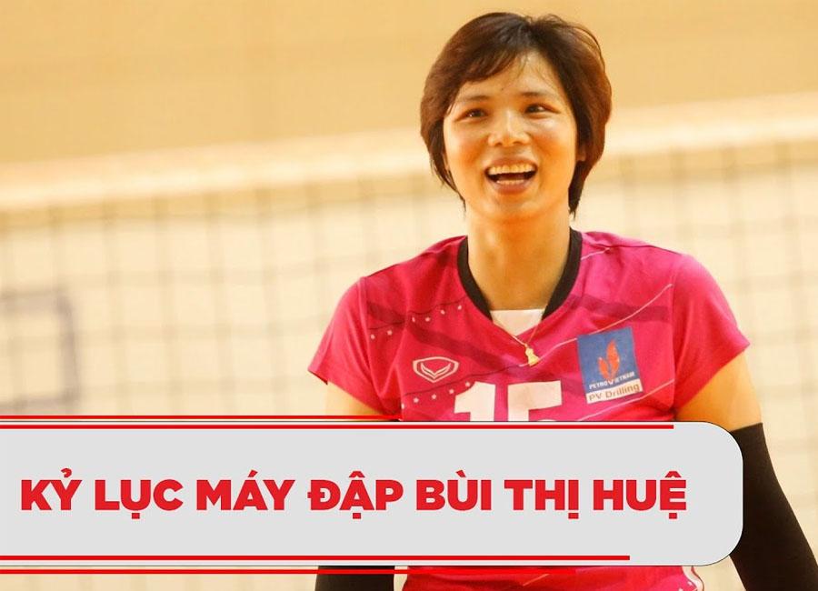 Máy đập bóng chuyền Bùi Thị Huệ - Kỷ lục gia với 20 mùa chinh chiến || Bóng chuyền