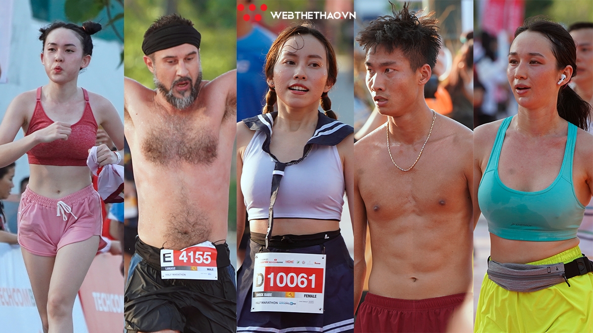 Những khoảnh khắc nóng bỏng tại vạch đích Techcombank HCMC Marathon 2021