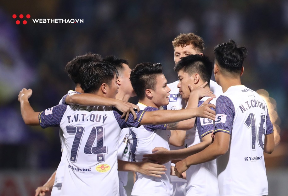 Ghi bàn dễ dàng, Hà Nội FC nhấn chìm Than Quảng Ninh