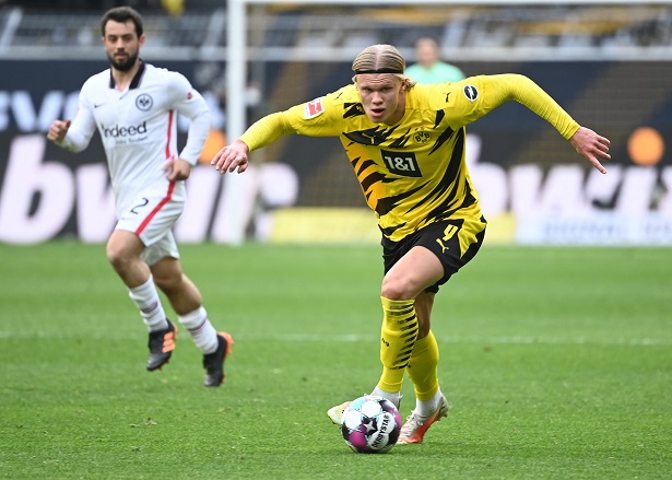 Haaland ph&aacute; kỷ lục chạy nước r&uacute;t ở Bundesliga m&ugrave;a n&agrave;y