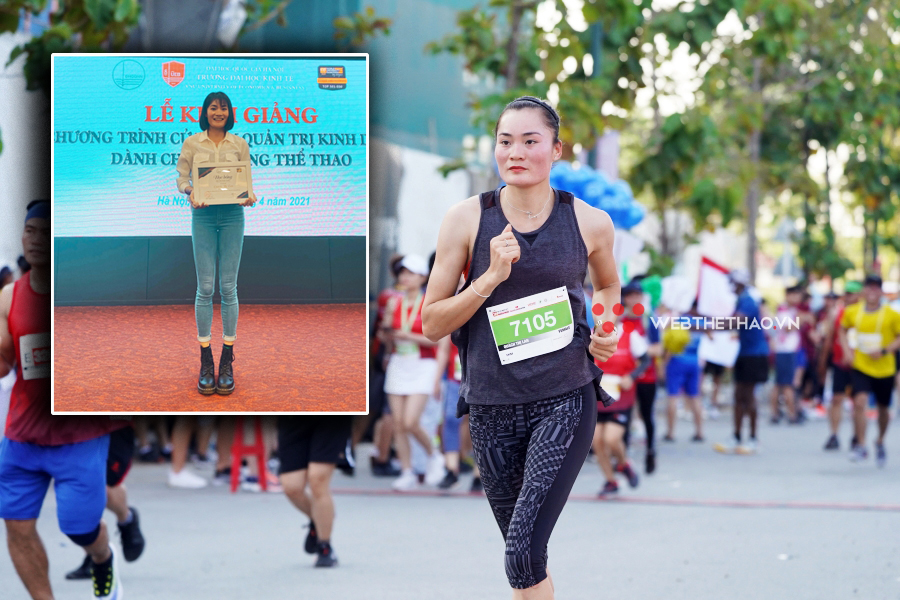 Chạy xong giải marathon TPHCM, Quách Thị Lan về nhập học khoa kinh tế