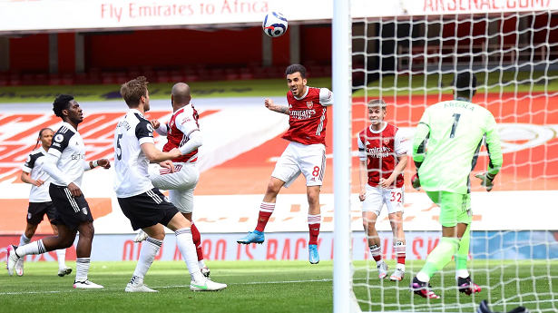 Arsenal mất oan bàn thắng do VAR phạt việt vị... mũi chân Arsenal mất oan bàn thắng do VAR phạt việt vị... mũi chân