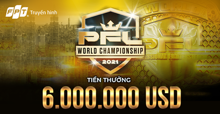 6 triệu USD cho những nhà vô địch PFL World Championship 2021