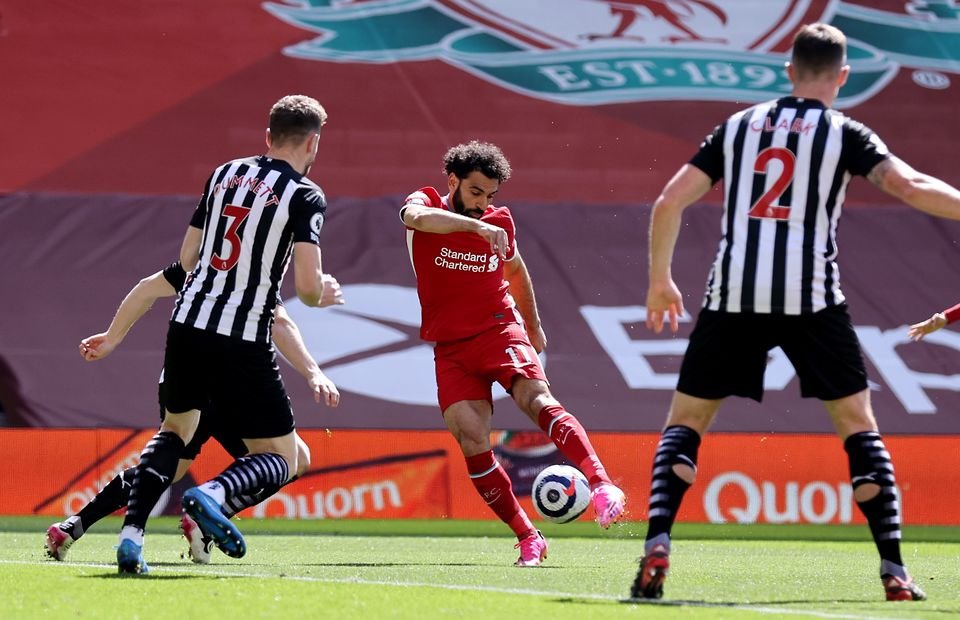 Salah lập cột mốc ghi bàn đặc biệt cho Liverpool ở Ngoại hạng Anh Salah lập cột mốc ghi bàn đặc biệt cho Liverpool ở Ngoại hạng Anh