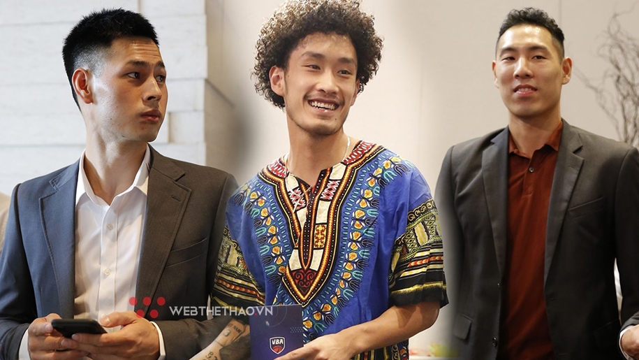 Họp báo VBA 2021: Khoa Trần chiếm sóng giữa một dàn trai đẹp diện vest