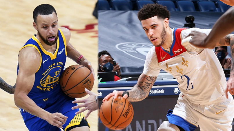 Lonzo Ball tỏa sáng rực rỡ trước Stephen Curry, tiếp lửa cho cuộc đua Play-in nghẹt thở
