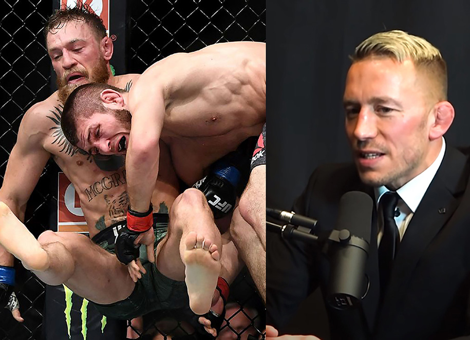 Georges St-Pierre vẽ ra chiến thuật đánh bại Khabib bằng chính Wrestling