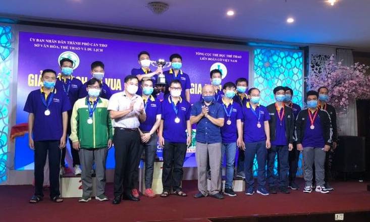 Giải Cờ vua đồng đội toàn quốc 2021 kết thúc sớm vì COVID-19