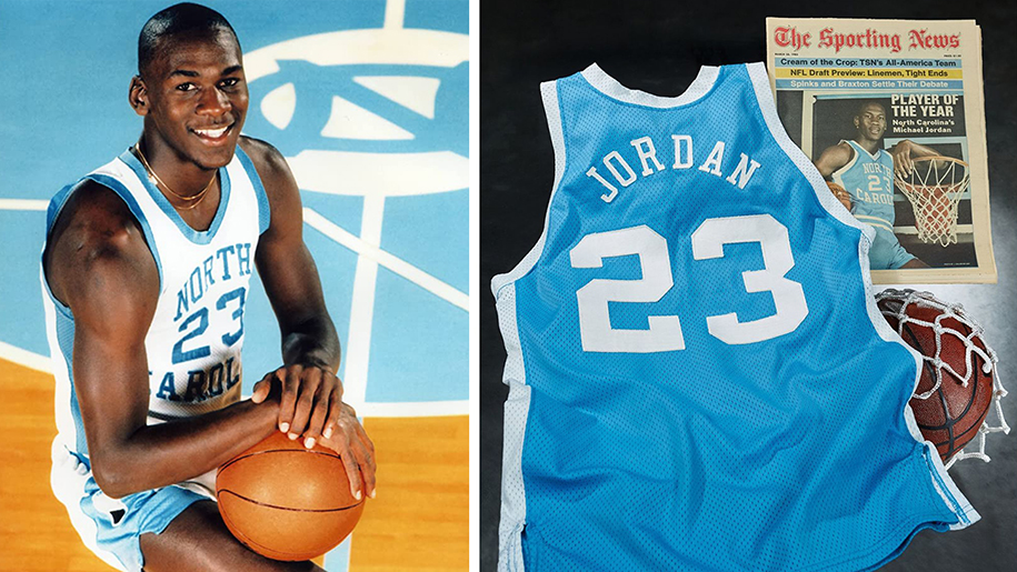 Choáng trước mức giá đắt hơn chục căn nhà của áo đấu Michael Jordan thời đại học