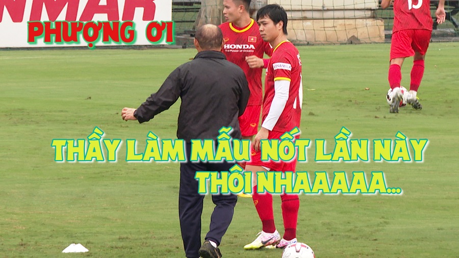 Đội tuyển Việt Nam đội mưa luyện công, thầy Park tỉ mỉ nắn Công Phượng