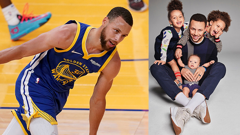 Trên sân phá mọi kỷ lục, Stephen Curry về nhà lại đòi… kẹo và bắp rang?