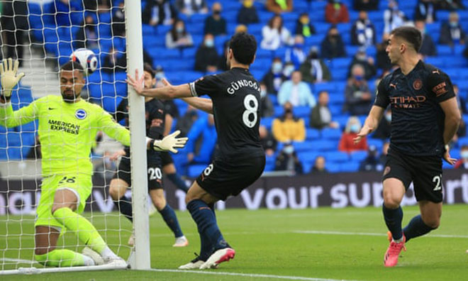 Video Highlight Brighton vs Man City, bóng đá Anh hôm nay 19/5