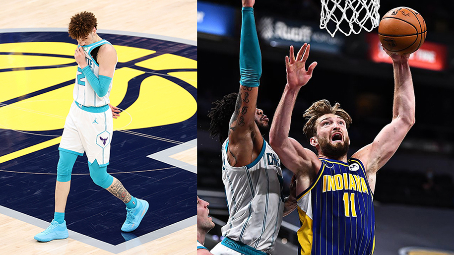 Non kém về kinh nghiệm, Charlotte Hornets bị Pacers “blowout" tại trận Play-in đầu tiên