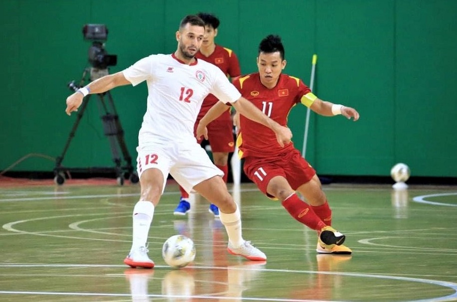 Kết quả Futsal Việt Nam vs Lebanon: Trông chờ vào cả lượt về