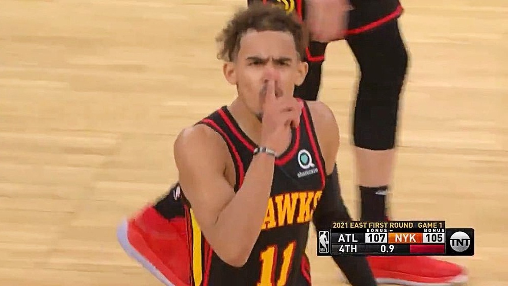 Trae Young nói gì khi làm 15.000 CĐV New York Knicks chết lặng?