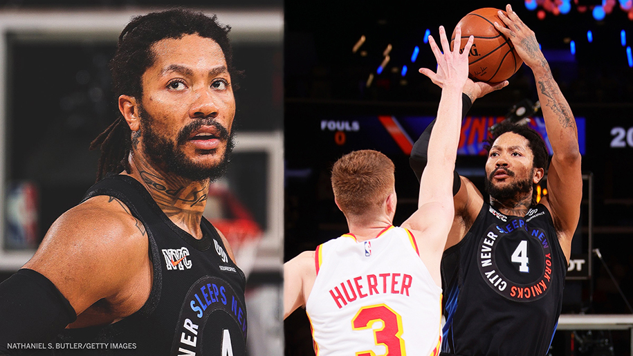 Thi đấu như một MVP, Derrick Rose cùng New York Knicks hồi sinh tại Game 2 trước Atlanta Hawks