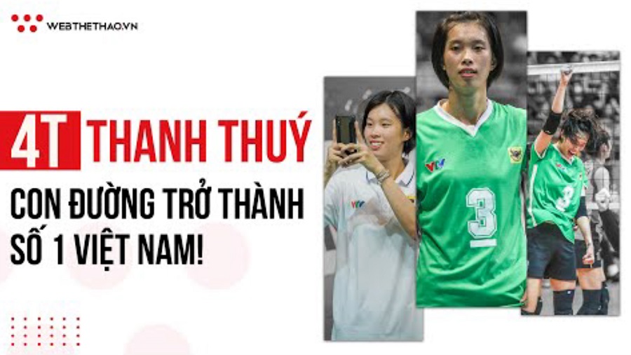 Trần Thị Thanh Thúy và hành trình trở thành chủ công số 1 bóng chuyền nữ Việt Nam Trần Thị Thanh Thúy và hành trình trở thành chủ công số 1 bóng chuyền nữ Việt Nam