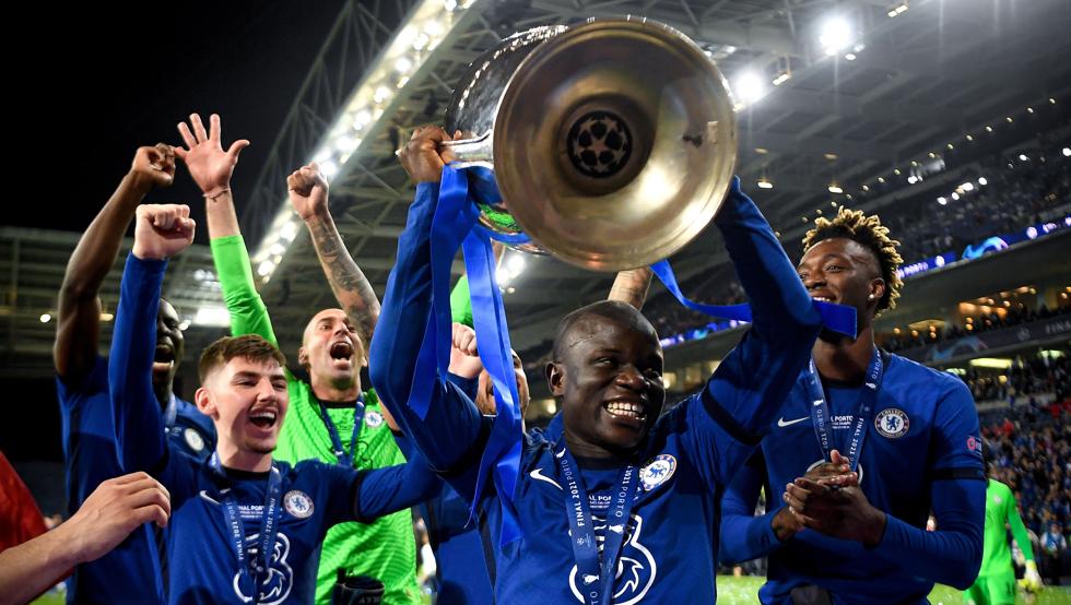 Kante áp đảo ở giải Cầu thủ xuất sắc nhất trận tại Champions League