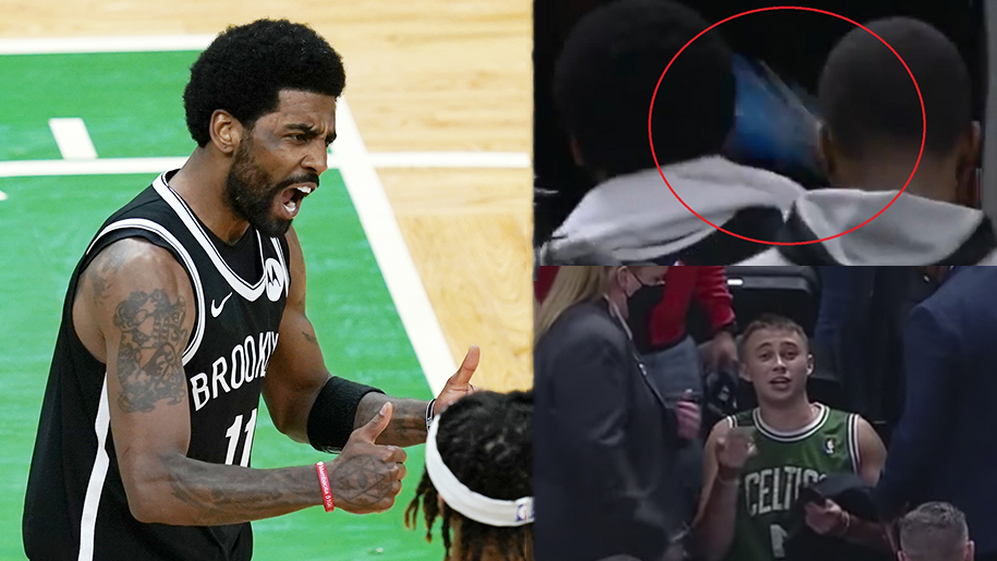 Video: Kyrie Irving bị CĐV Celtics quá khích ném chai nước vào đầu sau khi "thả nhẹ" 39 điểm