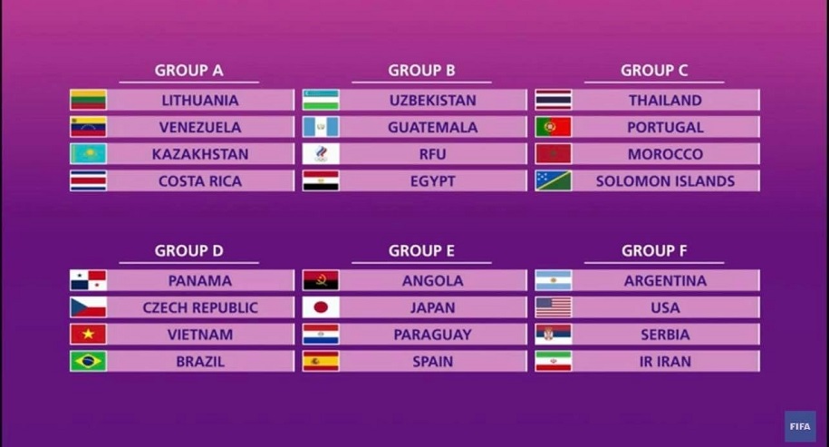 Lịch thi đấu Futsal World Cup 2021 mới nhất theo giờ Việt Nam Lịch thi đấu Futsal World Cup 2021 mới nhất theo giờ Việt Nam