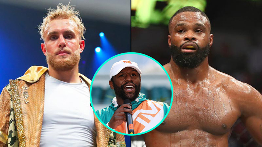 Floyd Mayweather đề nghị giúp Tyron Woodley chuẩn bị cho trận đấu Jake Paul