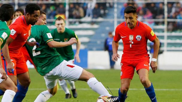 Nhận định Chile vs Bolivia, 08h30 ngày 09/06, VL World Cup