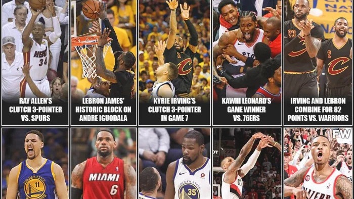 15 khoảnh khắc đáng nhớ nhất NBA Playoffs trong 10 năm qua