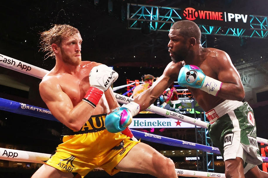 Trận Floyd Mayweather vs Logan Paul đạt 1 triệu lượt mua PPV, vượt Fury vs. Wilder 2