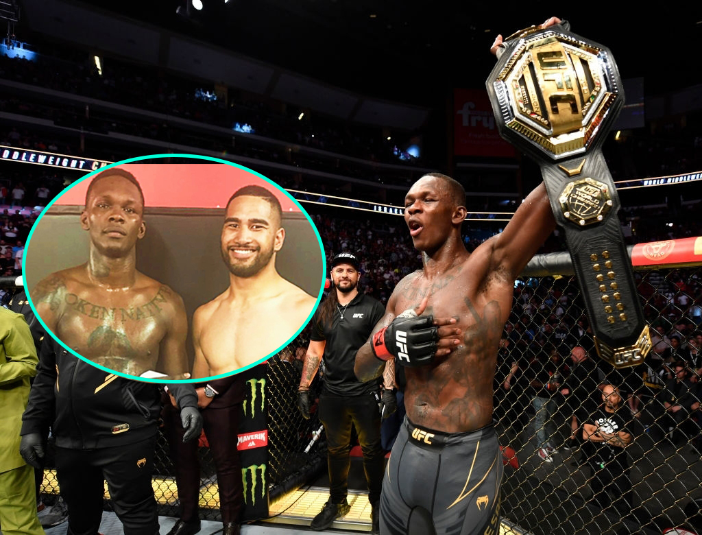 Israel Adesanya tri ân chiến thắng với đồng đội quá cố Fau Vake
