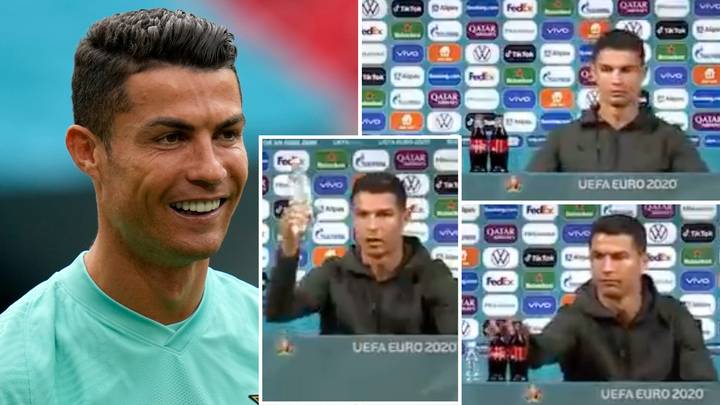 Ronaldo "dìm hàng" Coca Cola, tuyên chiến nhà tài trợ Euro vì con trai?