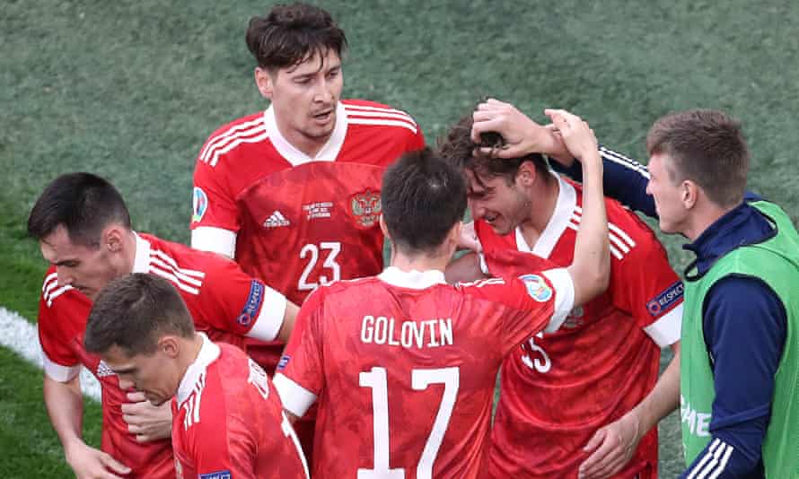 Cục diện bảng B EURO 2021 sau trận Nga thắng Phần Lan