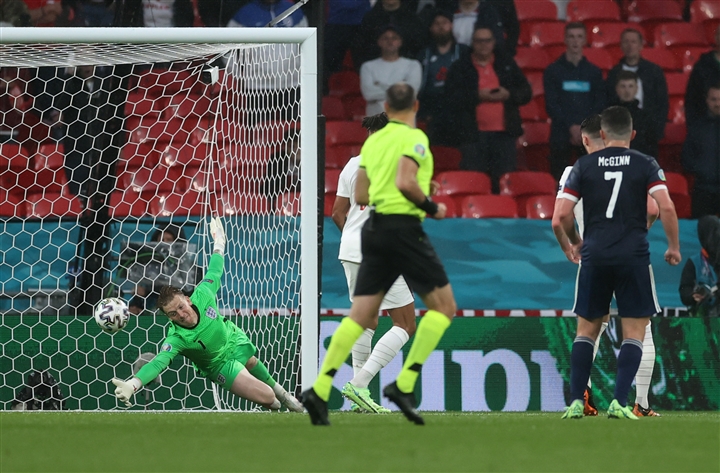 Xem lại bóng đá Anh vs Scotland bảng D EURO 2021