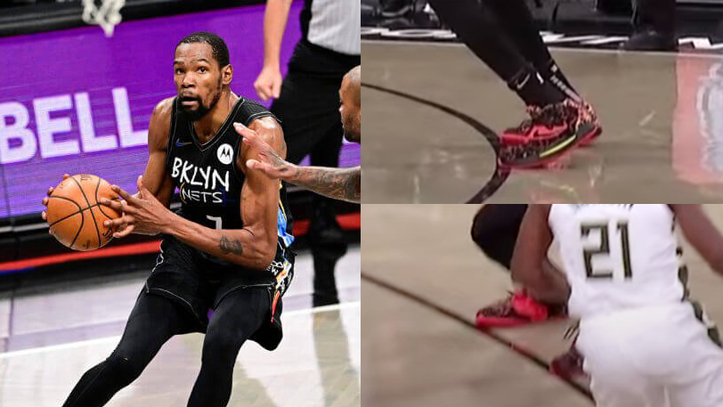 Kevin Durant sau Game 7: "Chỉ vì cái chân to tướng của tôi đã dẫm vạch 3 điểm"