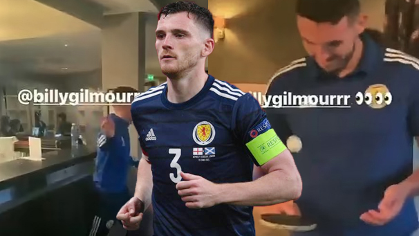 Đội trưởng Scotland xóa vội video chơi đùa với đồng đội nhiễm COVID-19 Billy Gilmour