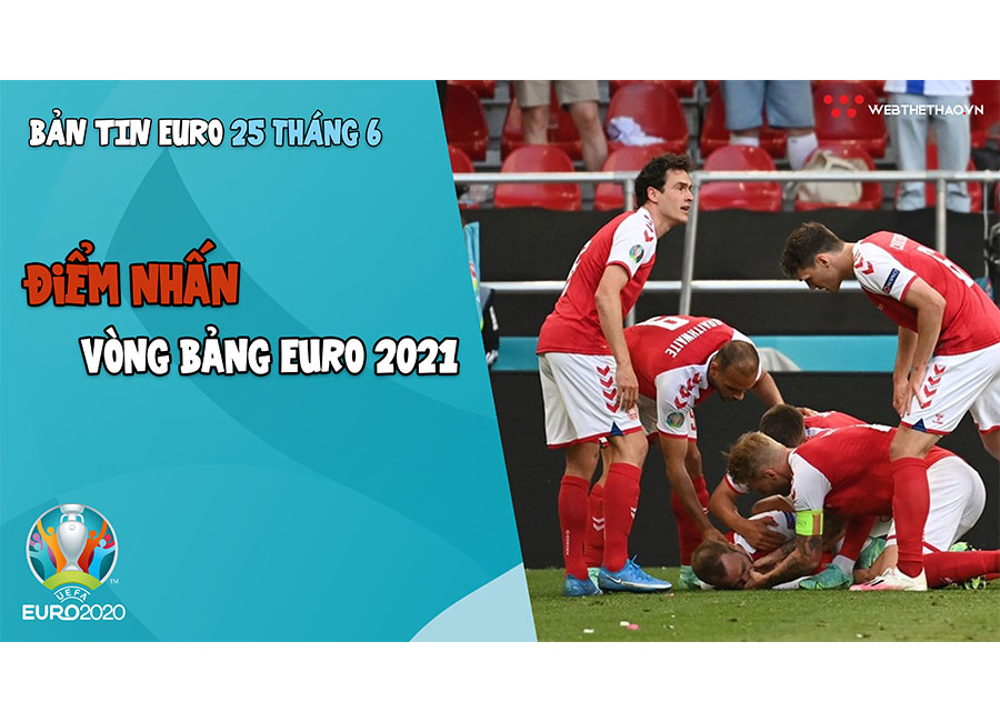 NHỊP ĐẬP EURO 2021 | Bản tin ngày 25/6:  Điểm nhấn vòng bảng EURO 2021