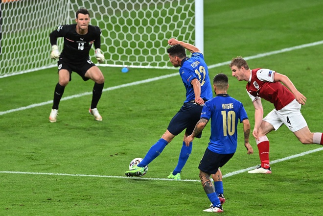 Xem lại bóng đá Ý vs Áo vòng 1/8 EURO 2021
