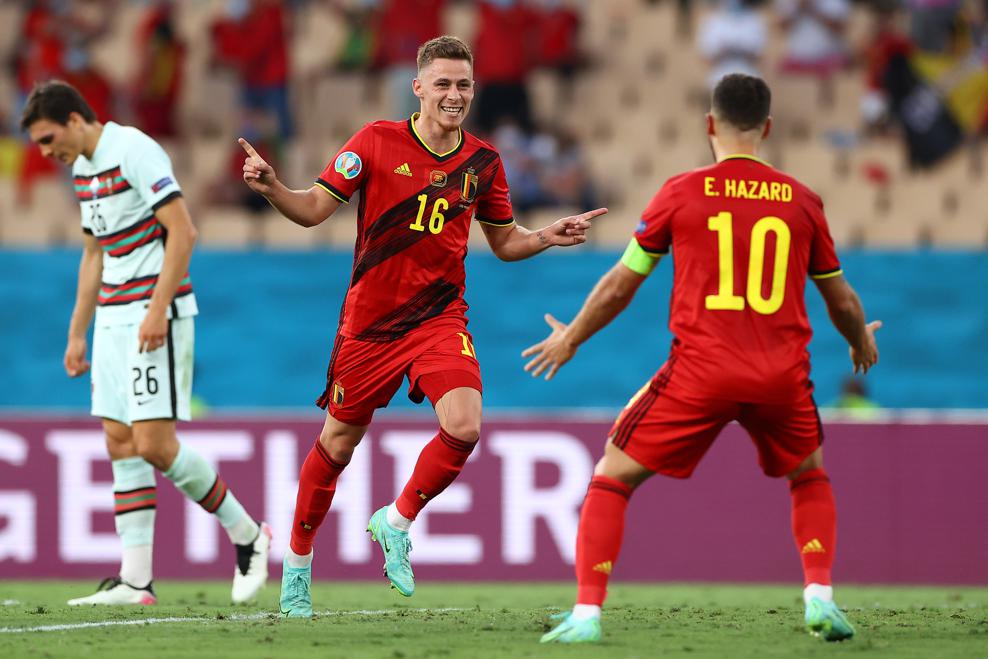 Cậu em nhà Hazard ghi bàn nhiều hơn anh trai tại EURO