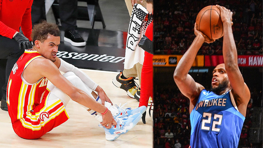 Khris Middleton bùng nổ, Trae Young lật cổ chân, Milwaukee Bucks thắng Game 3 trước Atlanta