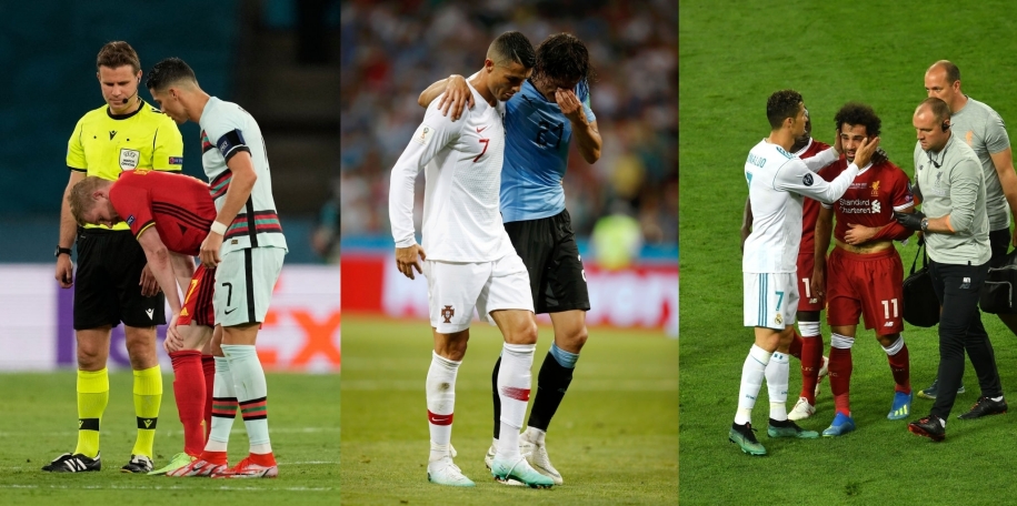 Cristiano Ronaldo lại có hành động đẹp với đối phương