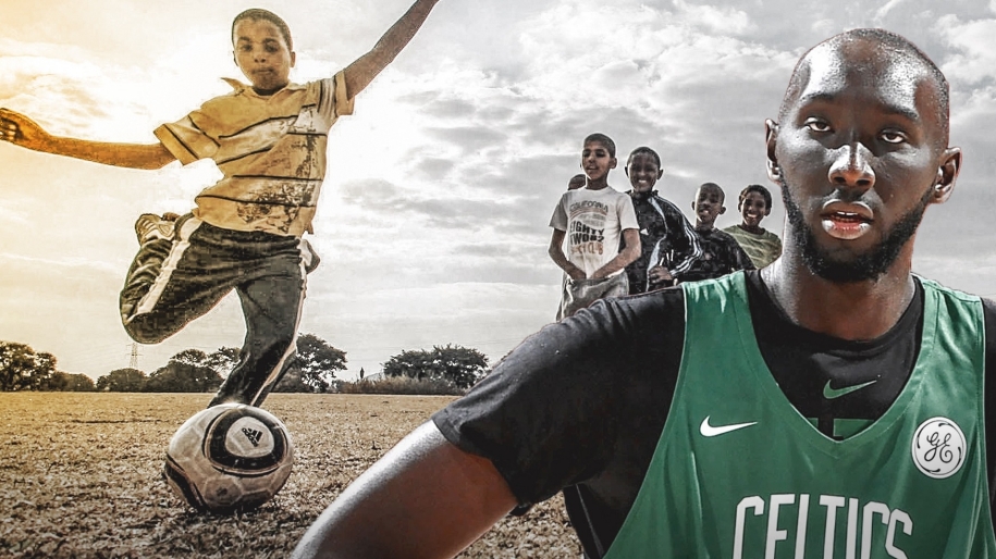 Rảnh rỗi tại Celtics, Tacko Fall xin làm tiền đạo cho ... Liverpool