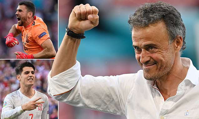 Hóa ra, Luis Enrique tin tưởng Morata và Simon là có lý!