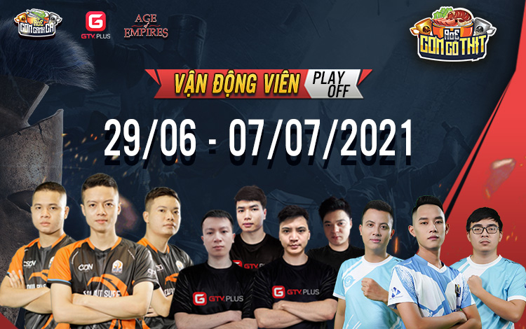 Danh sách 10 vận động viên tham gia giải đấu AoE Cơm Có Thịt