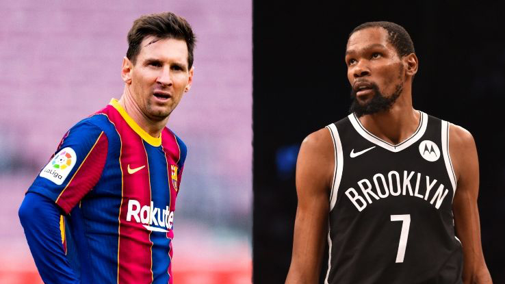 Kevin Durant và Isaiah Thomas bị sốc bởi mức lương của sao bóng đá Lionel Messi