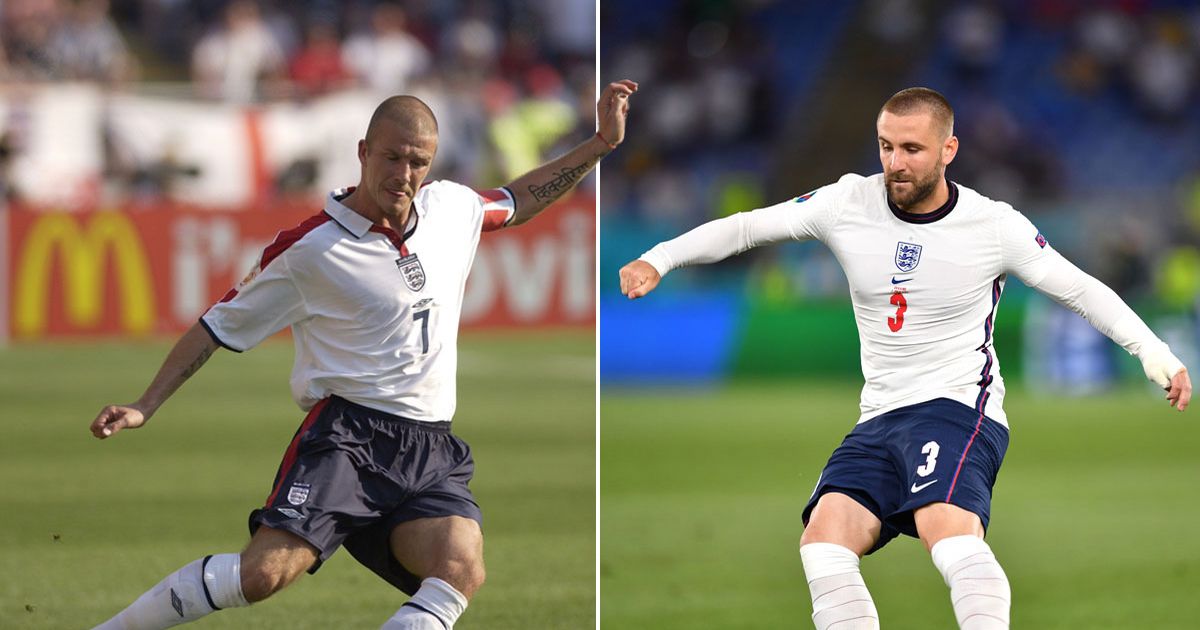 Luke Shaw áp sát kỷ lục của David Beckham tại EURO