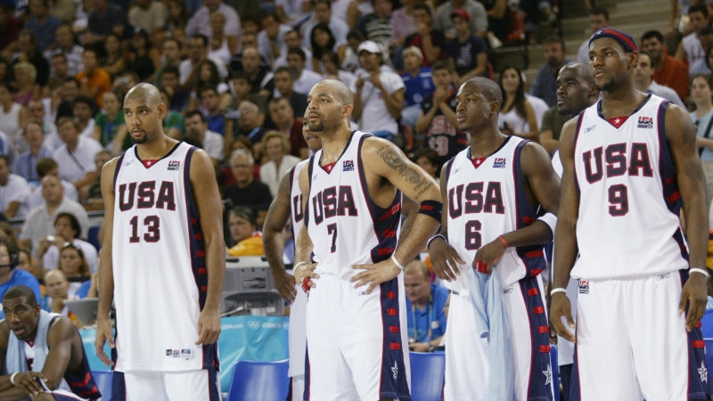 ĐT bóng rổ Mỹ và thất bại thảm hại tại Olympic 2004