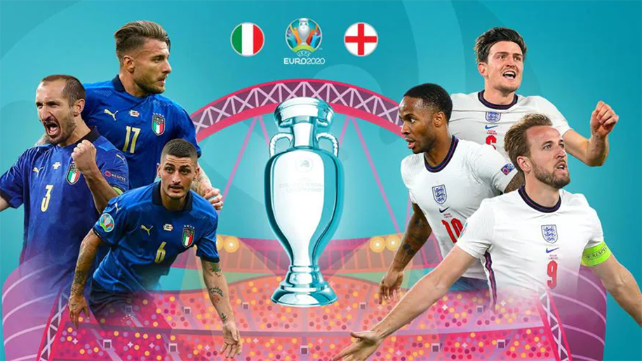 Thống kê đặc biệt của trận chung kết EURO 2021 Anh vs Ý